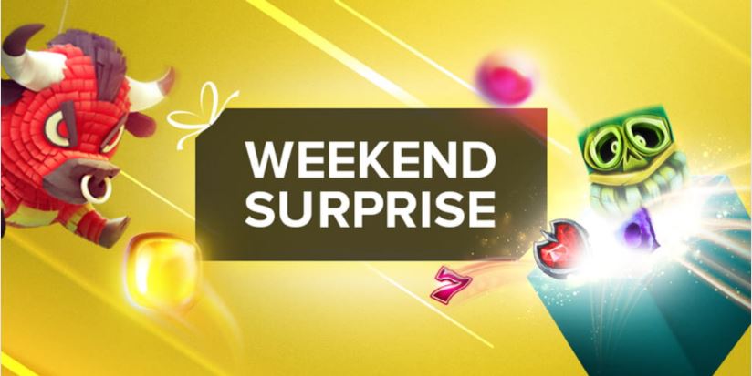 Win free spins and bonuses on your favorite slots this weekend! 7 casinoeuro weekend surprise